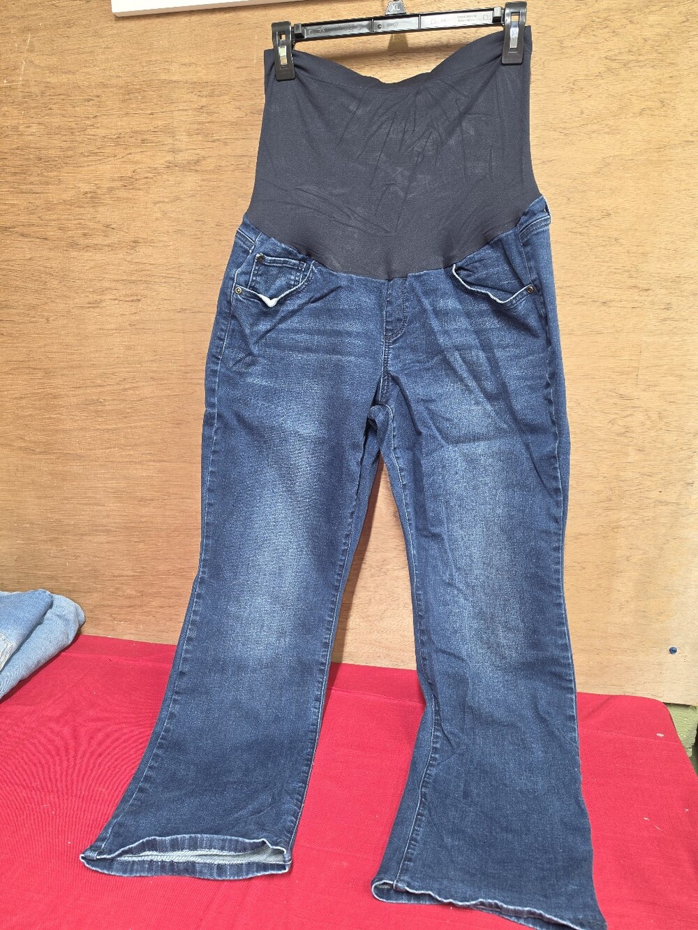 A:Glow Over The Belly Bootcut Maternity Jeans 16S